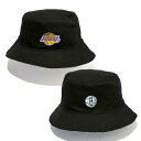NEW ERA ニューエラ NBA バケットハット01 ブルックリン・ネッツ ロサンゼルス・レイカーズ リバーシブル   Brooklyn Nets Los Angeles Lakers Bucket Hat キャップ 帽子 ユニセックス