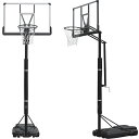 ハンドルを回すだけの簡単高さ調節　BG-305DX　バスケットゴール 屋外 家庭用 バスケットボール ゴール バックボード リング